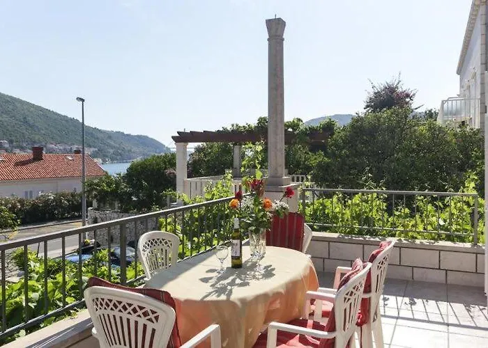 Celenca - Two Bedroom With Balcony And Sea View - A3 아파트 Mokošica
